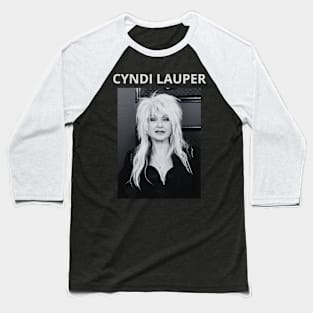 Cyndi Lauper Baseball T-Shirt